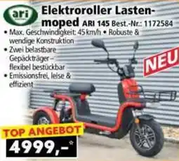 Norma Elektroroller Lastenmoped ARI 145 Angebot