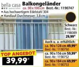 Norma bella casa Balkongeländer Angebot
