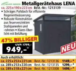 Norma Metallgerätehaus LENA Angebot