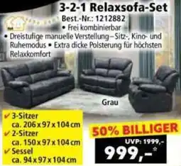 Norma 3-2-1 Relaxsofa-Set Angebot
