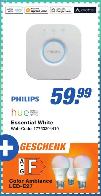 K+B Expert PHILIPS hue Essential White Angebot
