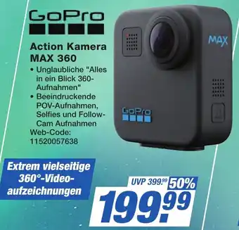 K+B Expert GoPro Action Kamera MAX 360 Angebot