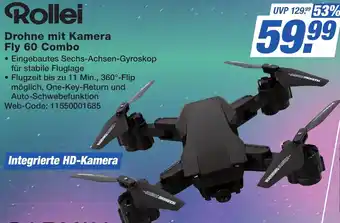 K+B Expert Rollei Drohne mit Kamera Fly 60 Combo Angebot