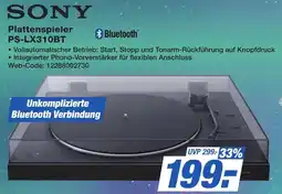 K+B Expert SONY Plattenspieler PS-LX310BT Angebot