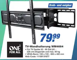 K+B Expert ONE FOR ALL TV-Wandhalterung WM4664 Angebot