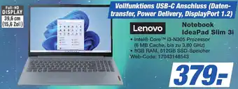 K+B Expert Lenovo Notebook IdeaPad Slim 3i Angebot