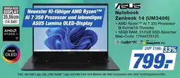K+B Expert ASUS Notebook Zenbook 14 (UM3406) Angebot
