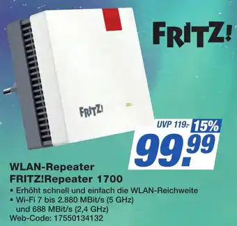 K+B Expert WLAN-Repeater FRITZ!Repeater 1700 Angebot
