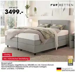 Möbel Martin RUF BETTEN Boxspringbett Angebot