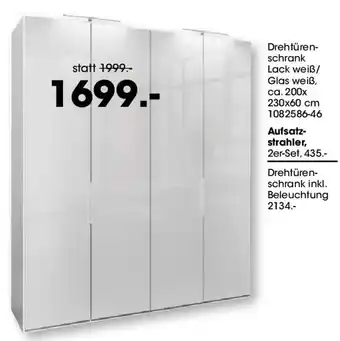 Möbel Martin Drehtürenschrank Angebot