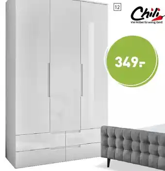 Möbel Martin Chili Drehtürenschrank Angebot