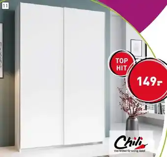 Möbel Martin Chili Schwebetürenschrank Angebot
