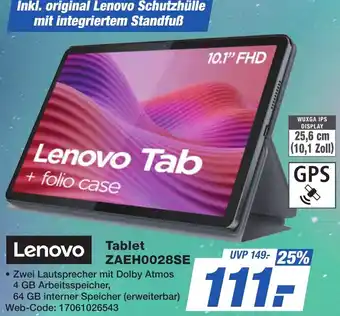 K+B Expert Lenovo Tablet ZAEH0028SE Angebot