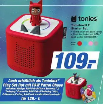 K+B Expert tonies Toniebox 2 Starter Set Angebot