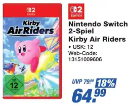 K+B Expert Nintendo Switch 2-Spiel Kirby Air Riders Angebot