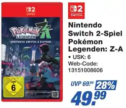 K+B Expert Nintendo Switch 2-Spiel Pokémon Legenden: Z-A Angebot