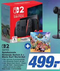 K+B Expert Spielkonsole Nintendo Switch 2 + Mario Kart World-Set Angebot