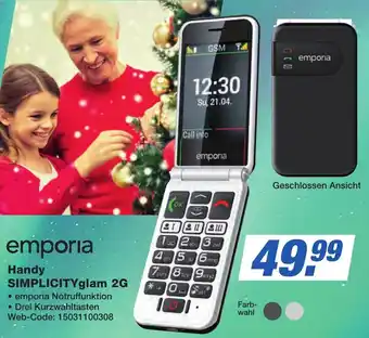 K+B Expert emporia Handy SIMPLICITYglam 2G Angebot