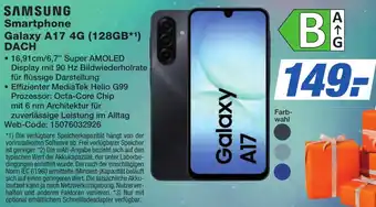K+B Expert SAMSUNG Smartphone Galaxy A17 4G (128GB) DACH Angebot