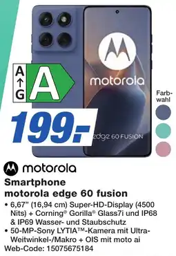 K+B Expert Smartphone motorola edge 60 fusion Angebot