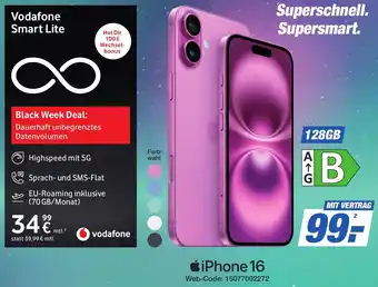 K+B Expert iPhone 16 Angebot