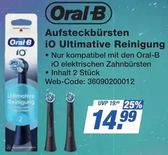 K+B Expert Oral-B Aufsteckbürsten iO Ultimative Reinigung Angebot