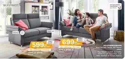 Möbel Kraft Wohnwert sofa 2,5-sitzig Angebot