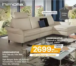 Möbel Kraft Himolla ledergarnitur Angebot