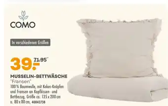 Möbel Kraft Como musselin-bettwäsche Angebot