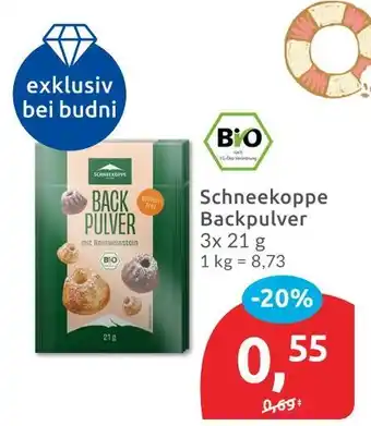 Budni Schneekoppe backpulver Angebot