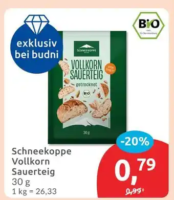 Budni Schneekoppe vollkorn sauerteig Angebot