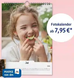 dm drogerie Fotokalender Angebot
