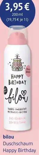 dm drogerie bilou Duschschaum Happy Birthday Angebot