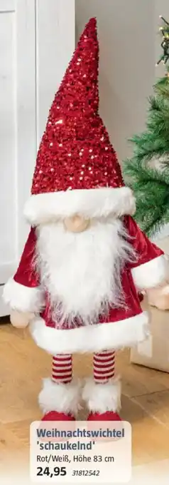 Bauhaus Weihnachtswichtel 'schaukelnd' Angebot