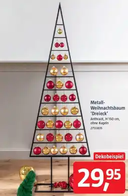 Bauhaus Metall- Weihnachtsbaum 'Dreieck' Angebot