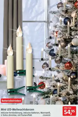 Bauhaus Mini LED-Weihnachtskerzen Angebot