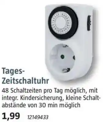 Bauhaus Tages- Zeitschaltuhr Angebot
