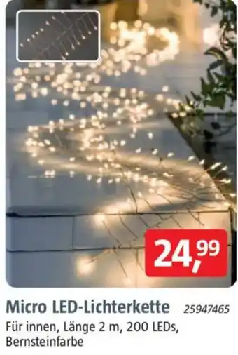 Bauhaus Micro LED-Lichterkette Angebot