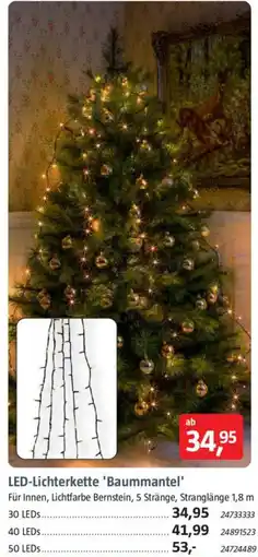 Bauhaus LED-Lichterkette 'Baummantel' Angebot