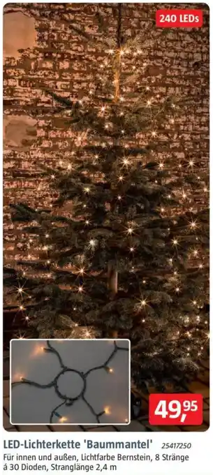 Bauhaus LED-Lichterkette 'Baummantel' Angebot