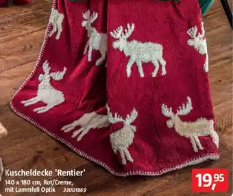 Bauhaus Kuscheldecke 'Rentier' Angebot