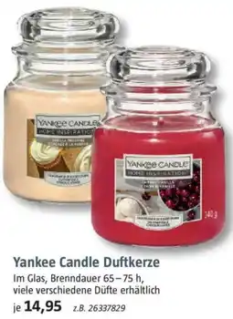 Bauhaus Yankee Candle Duftkerze Angebot