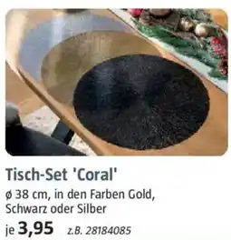 Bauhaus Tisch-Set 'Coral' Angebot