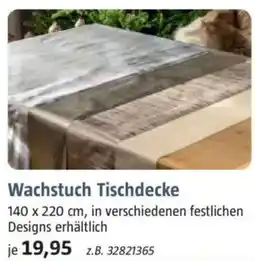 Bauhaus Wachstuch Tischdecke Angebot