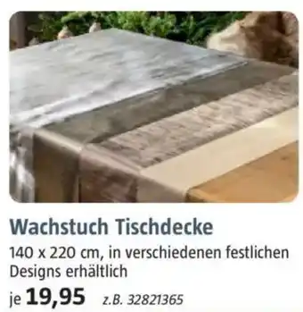Bauhaus Wachstuch Tischdecke Angebot