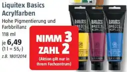 Bauhaus Liquitex Basics Acrylfarben Angebot