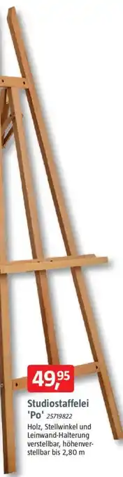 Bauhaus Studiostaffelei 'Po' Angebot