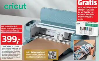Bauhaus Cricut 'Maker 4' Angebot