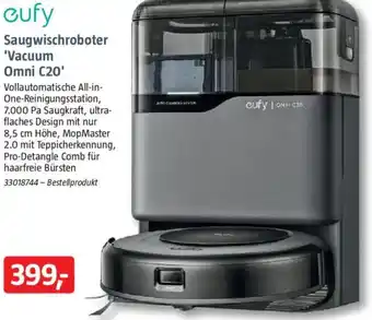 Bauhaus cufy Saugwischroboter 'Vacuum Omni C20' Angebot