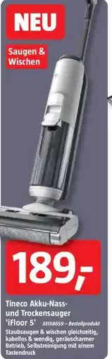 Bauhaus Tineco Akku-Nass- und Trockensauger 'iFloor 5' Angebot
